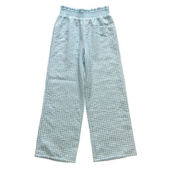 ART CLASS Girls Blue White Smock Pant Outfit 8-10y NWOT - Picture 5 of 7